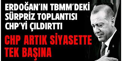 Cumhurbaşkanı Erdoğan'ın sürpriz toplantısı CHP'yi çıldırttı