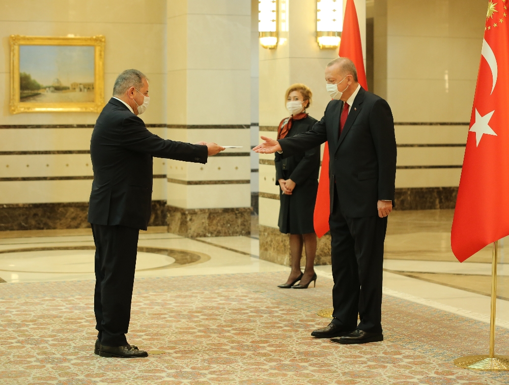 Cumhurbaşkanı Erdoğan, İspanya Büyükelçisini kabul etti