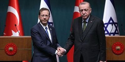 Cumhurbaşkanı Erdoğan İsrail Cumhurbaşkanı Herzog ile görüştü