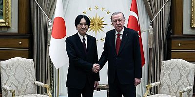 Cumhurbaşkanı Erdoğan, Japonya Veliaht Prensi Akshino ile görüştü