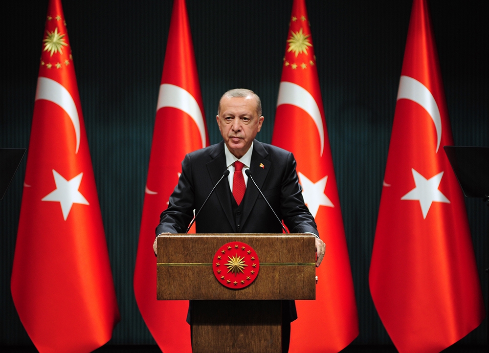 Cumhurbaşkanı Erdoğan, Kabine Toplantısı sonrası açıklama yapıyor