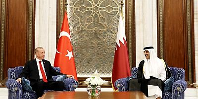 Cumhurbaşkanı Erdoğan Katar'da