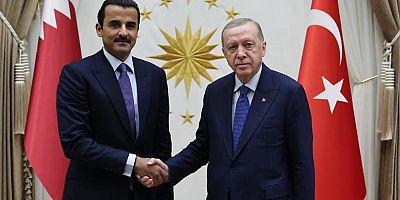 Cumhurbaşkanı Erdoğan, Katar Emiri Al Sani ile görüştü
