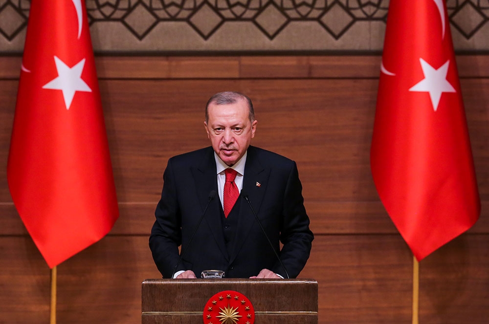 Cumhurbaşkanı Erdoğan, Kültür ve Sanat Büyük Ödülleri töreninde konuştu