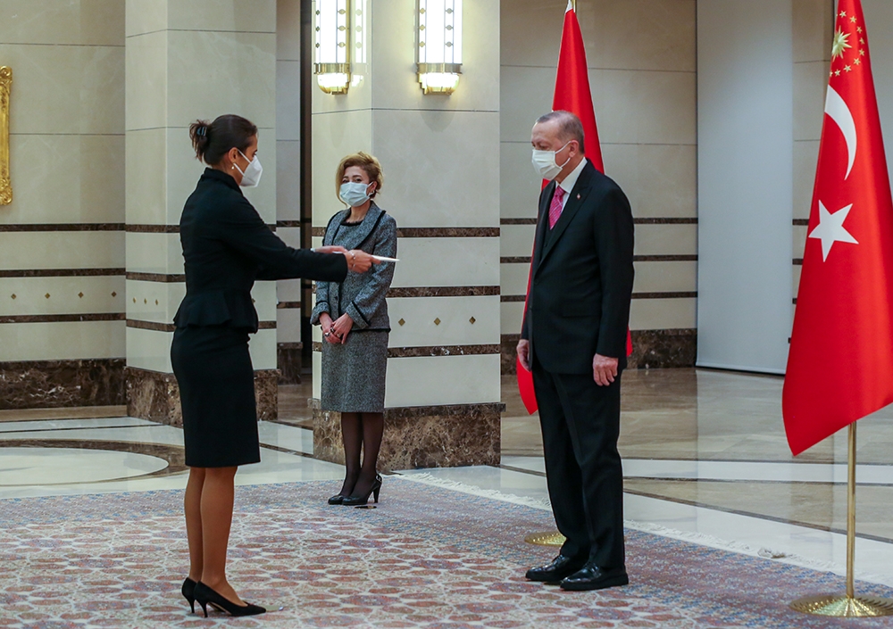 Cumhurbaşkanı Erdoğan, Lüksemburg Büyükelçisini kabul etti