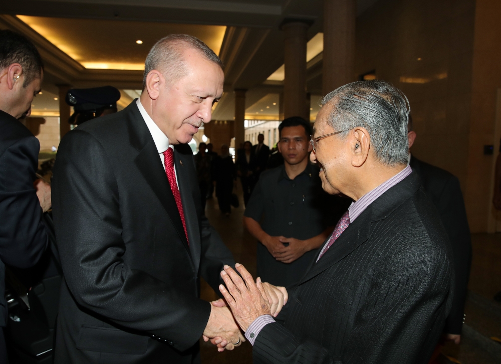 Cumhurbaşkanı Erdoğan, Malezya Başbakanı Muhammed İle Görüştü