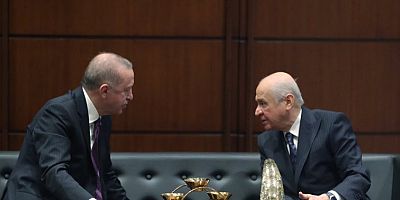 Cumhurbaşkanı Erdoğan, MHP Genel Başkanı Bahçeli ile bir araya geldi