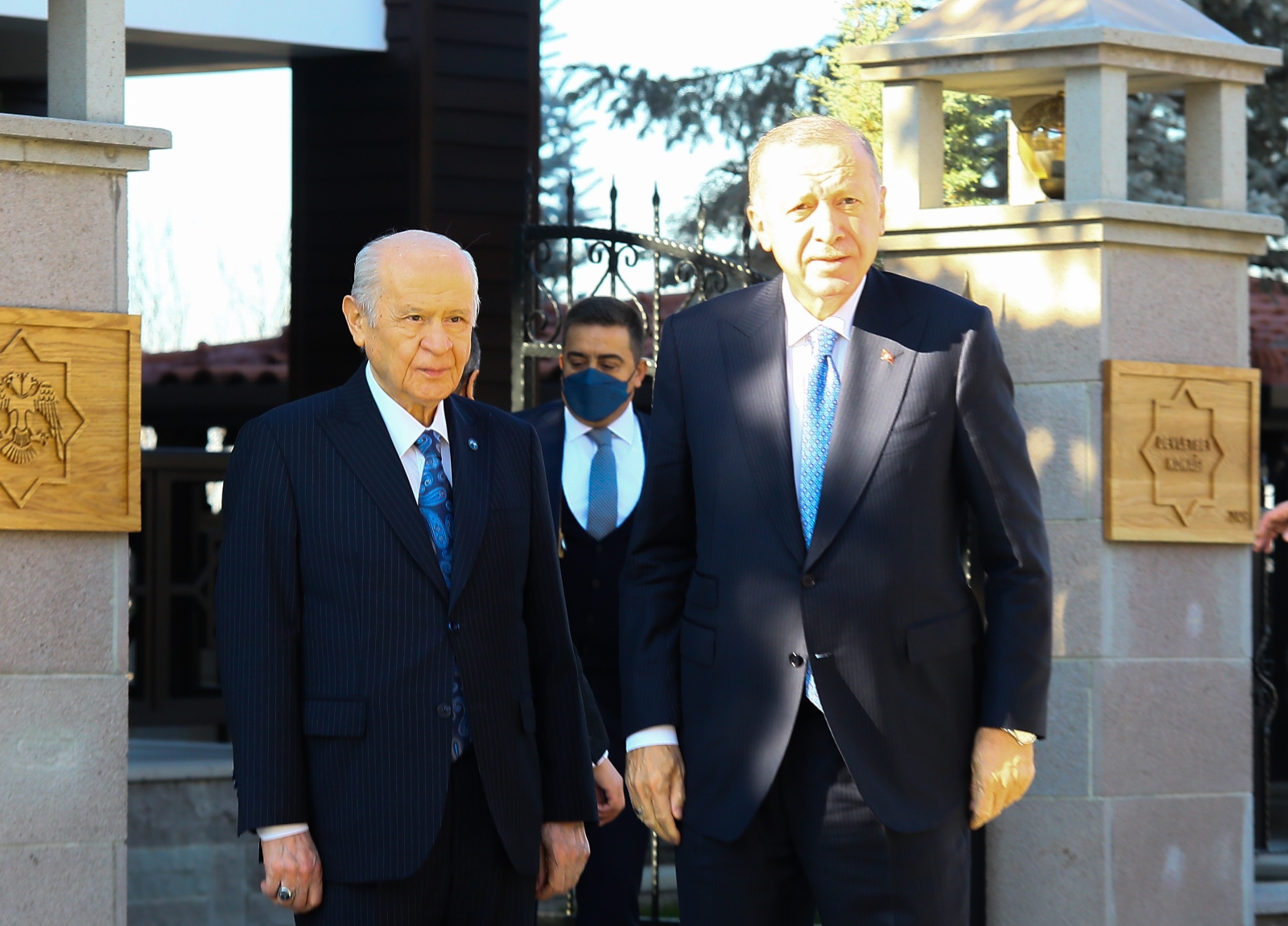 Cumhurbaşkanı Erdoğan MHP lideri Bahçeli’yi ziyaret etti
