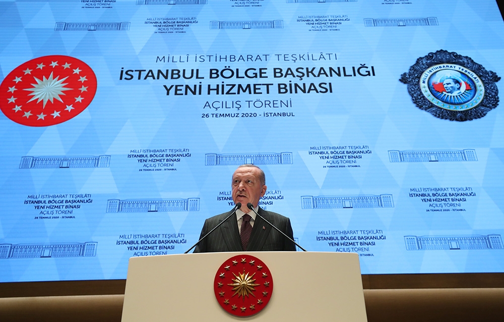 Cumhurbaşkanı Erdoğan MİT’in İstanbul kalesini açtı