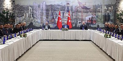 Cumhurbaşkanı Erdoğan MÜSİAD heyetini kabul etti.