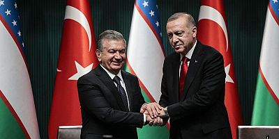 Cumhurbaşkanı Erdoğan Özbekistan Cumhurbaşkanı ile görüştü
