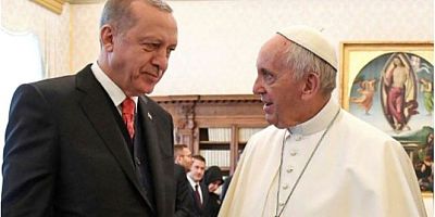 Cumhurbaşkanı Erdoğan, Papa ile görüştü!