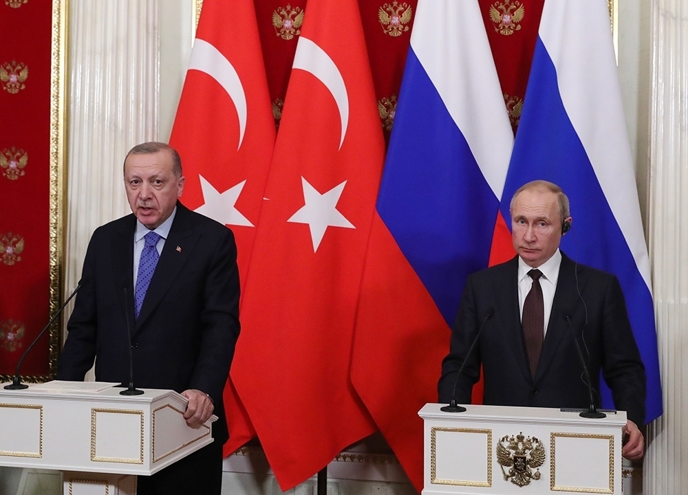 Cumhurbaşkanı Erdoğan Putin ile Karadağ’ı görüştü