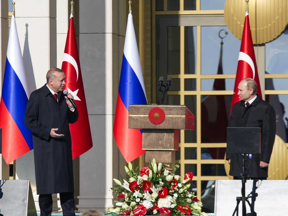 Cumhurbaşkanı Erdoğan, Putin ile telefonda görüştü