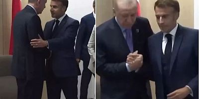 Cumhurbaşkanı Erdoğan rövanşı da Macron'a vermedi! 