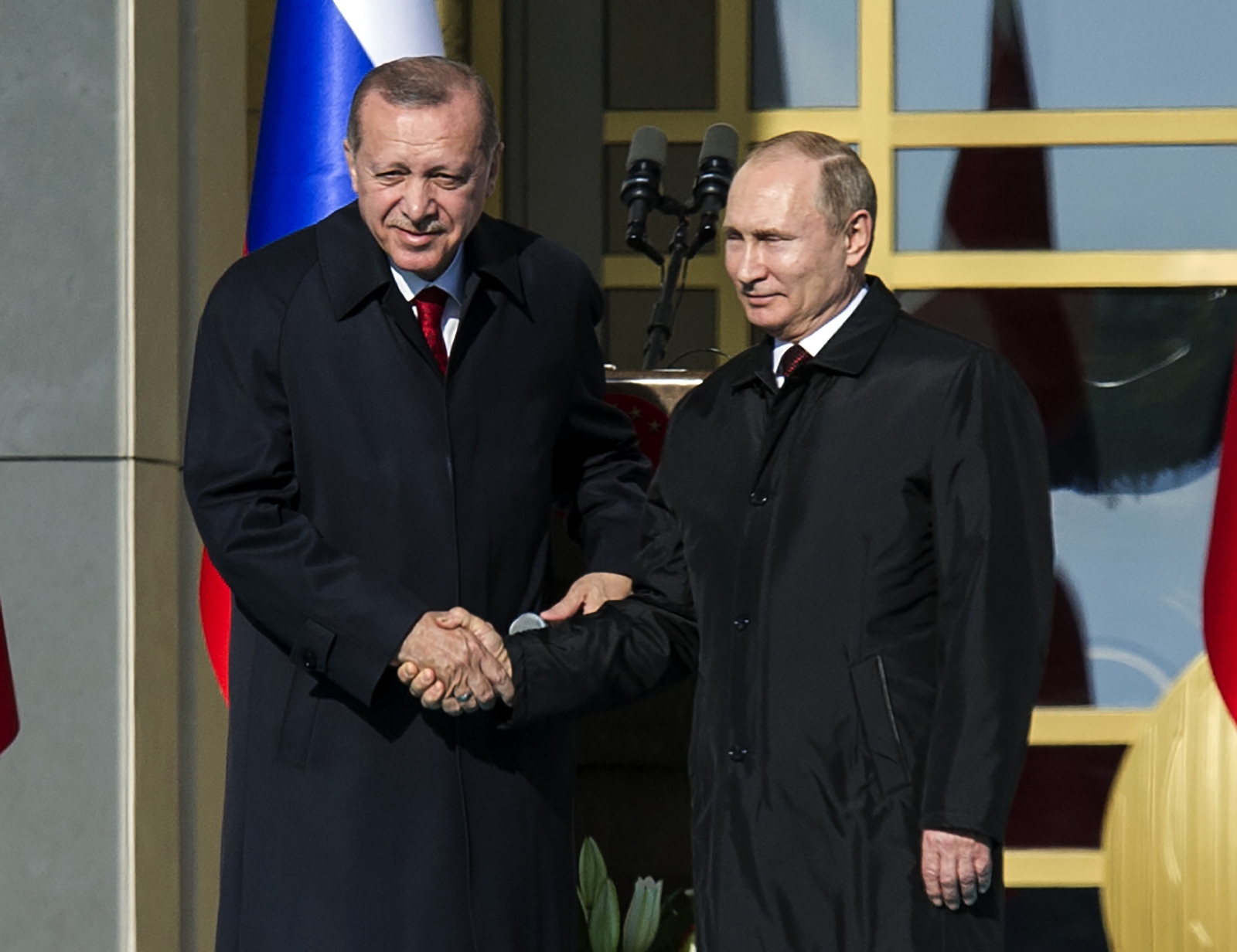 Cumhurbaşkanı Erdoğan, Rusya Devlet Başkanı Putin ile görüştü