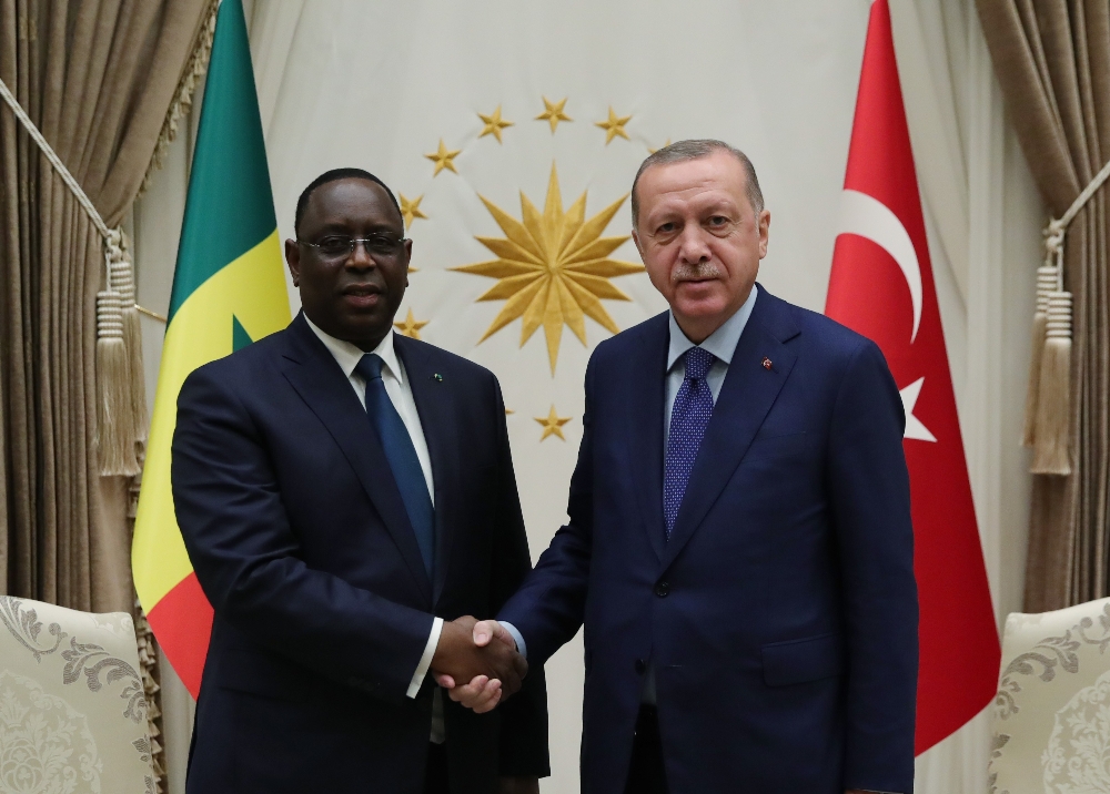 Cumhurbaşkanı Erdoğan, Senegal Cumhurbaşkanı İle Bir Araya Geldi