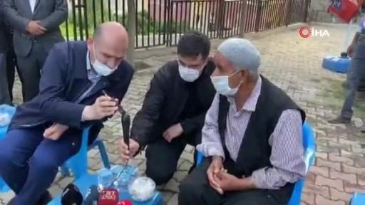 Cumhurbaşkanı Erdoğan Silopi’de şehit olan işçinin babası ile telefonda görüştü