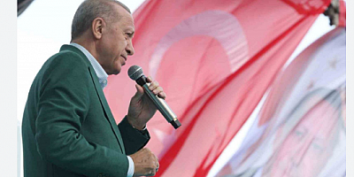 Erdoğan, Sivas'ta coşkulu bir kalabalık tarafından karşılandı