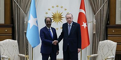 Cumhurbaşkanı Erdoğan, Somali Cumhurbaşkanı ile görüştü