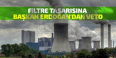 Cumhurbaşkanı Erdoğan termik santralleri filtre yasasını veto etti
