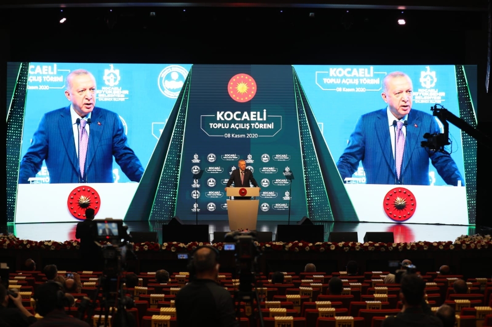 Cumhurbaşkanı Erdoğan toplu açılış törenine katıldı