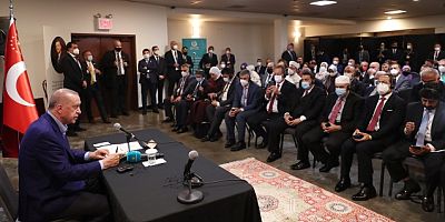 Cumhurbaşkanı Erdoğan Türk vatandaşlarla buluştu