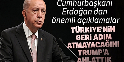  Türkiyenin Geri Adım Atmayacağını Trumpa Anlattık!