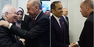 Cumhurbaşkanı Erdoğan, UNAOC, Katar ve UNRWA yetkililerini kabul etti