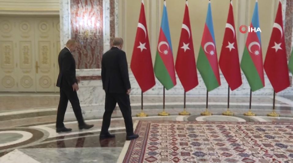 Cumhurbaşkanı Erdoğan ve Azerbaycan Cumhurbaşkanı Aliyev’den telefon görüşmesi