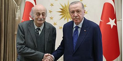 Cumhurbaşkanı Erdoğan, Velid Canbolat'ı kabul etti