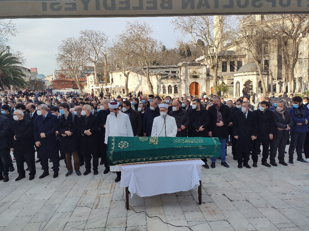 Cumhurbaşkanı Erdoğan, Yavuz Bahadıroğlu’nun cenaze namazına katıldı
