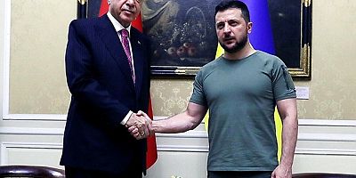 Cumhurbaşkanı Erdoğan, Zelenskiy ile görüştü