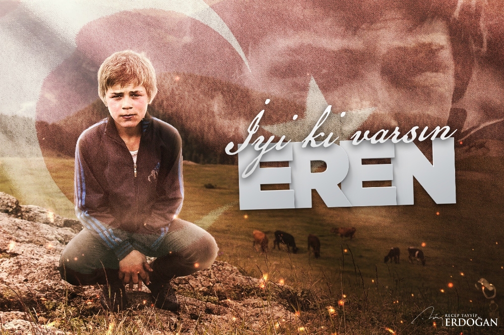 Cumhurbaşkanı Erdoğan’dan Eren Bülbül paylaşımı