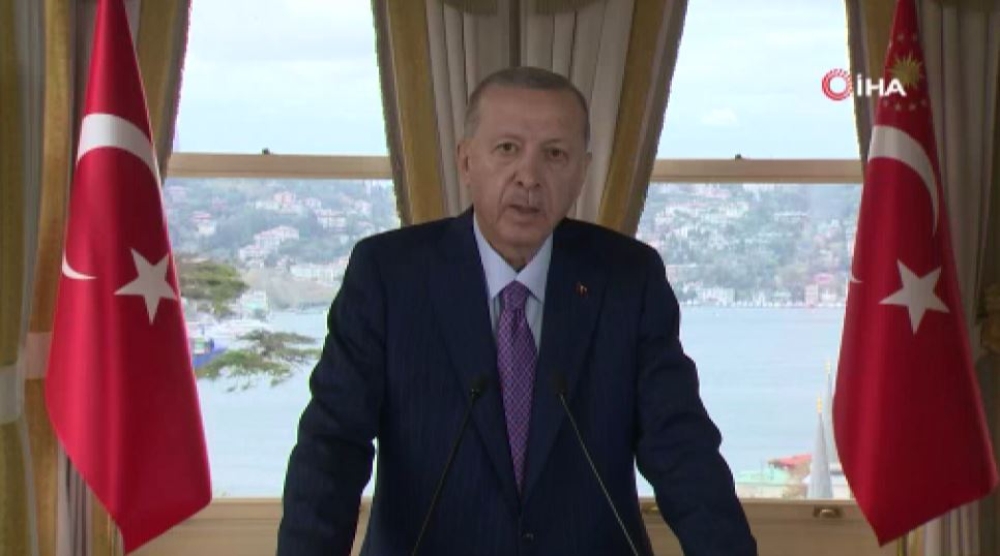Cumhurbaşkanı Erdoğan’dan G-20 Liderler Zirvesi’ne görüntülü mesaj