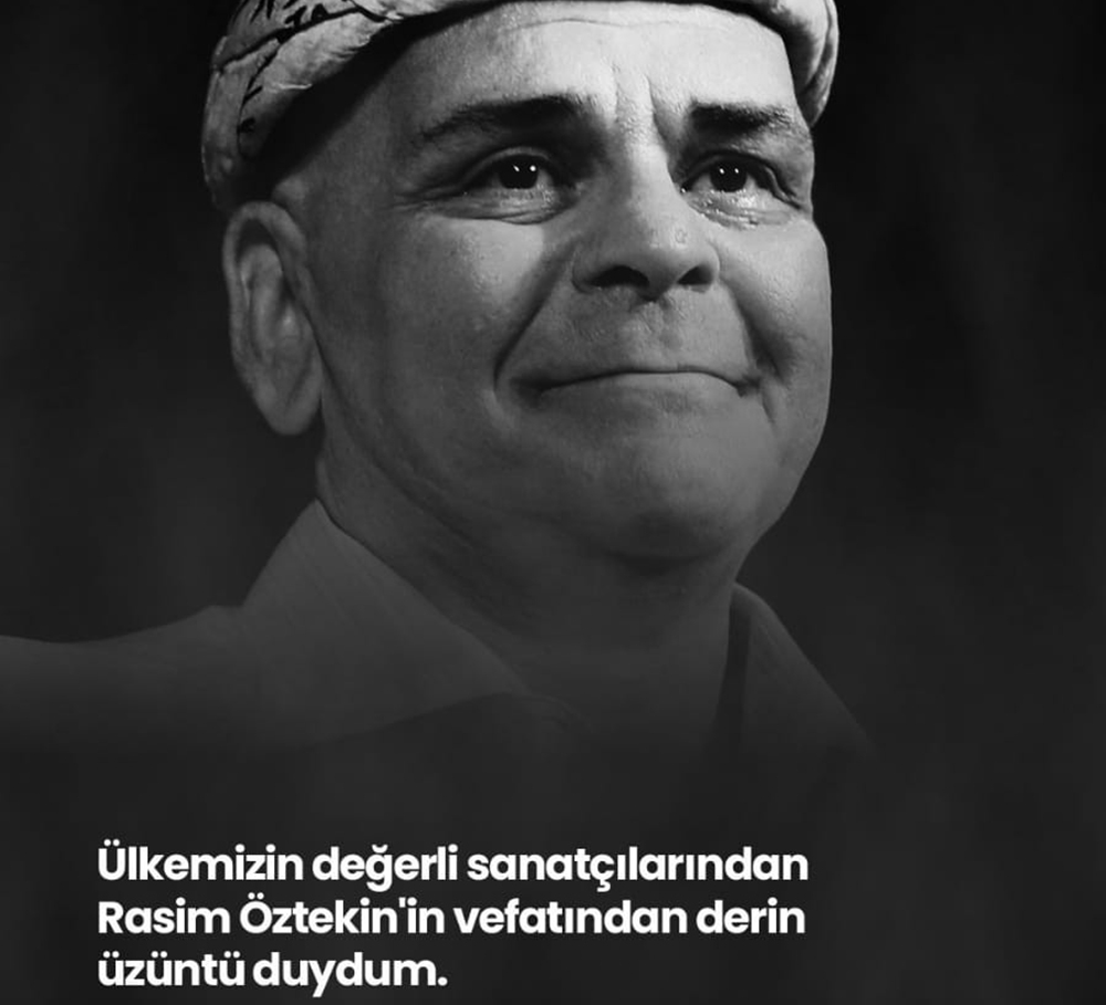 Cumhurbaşkanı Erdoğan’dan Rasim Öztekin paylaşımı