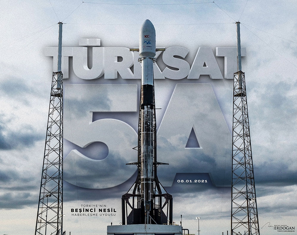 Cumhurbaşkanı Erdoğan’dan Türksat5A uydusu paylaşımı
