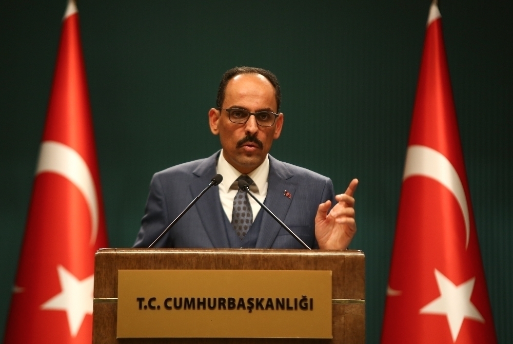 Cumhurbaşkanı Sözcüsü Kalın, ABD’nin Suriye Özel Temsilcisi Jeffrey ile görüşüyor