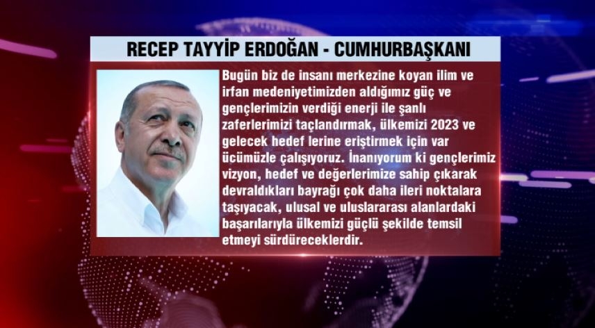 Cumhurbaşkanı’ndan 19 Mayıs mesajı