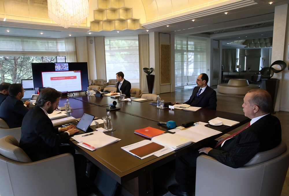 Cumhurbaşkanlığı Kabinesi, Cumhurbaşkanı Erdoğan başkanlığında toplandı