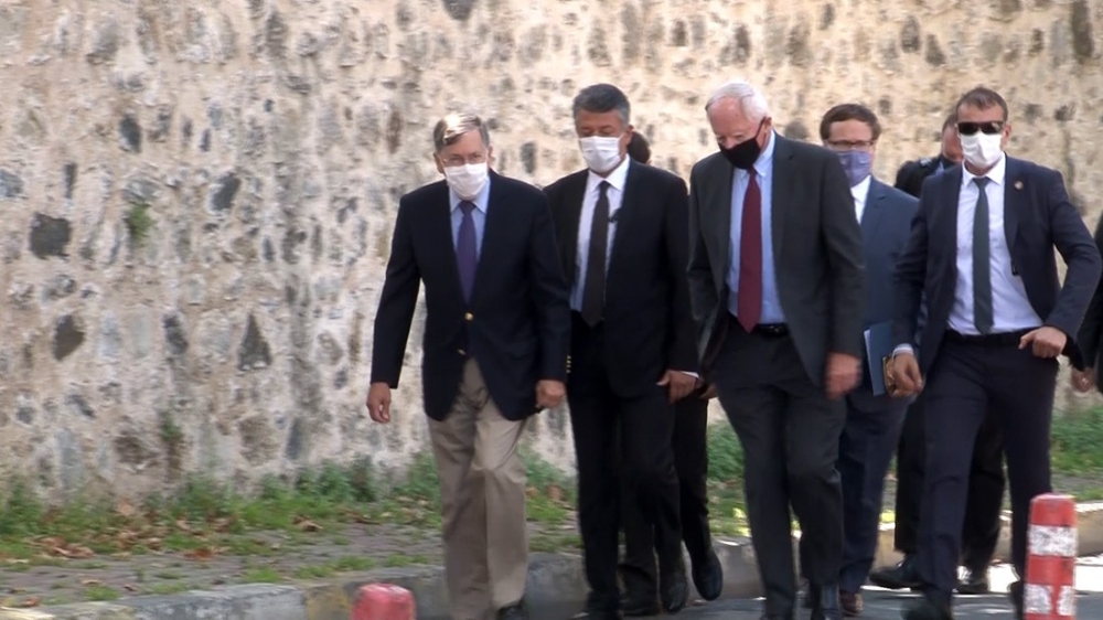 Cumhurbaşkanlığı Sözcüsü Kalın, ABD’nin Suriye Özel Temsilcisi Jeffrey’i kabul ediyor