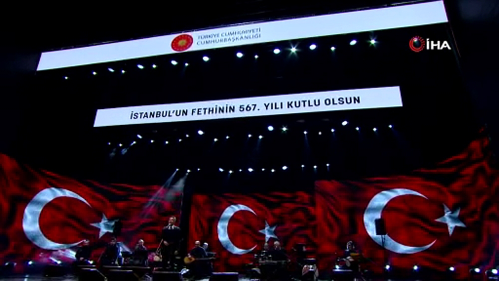 Cumhurbaşkanlığından İstanbul’un fethinin 567. yılına özel mest eden konser