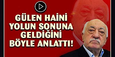 Darbe için 'tiyatro' diyen Fetö yolun sonuna geldiğini anlattı