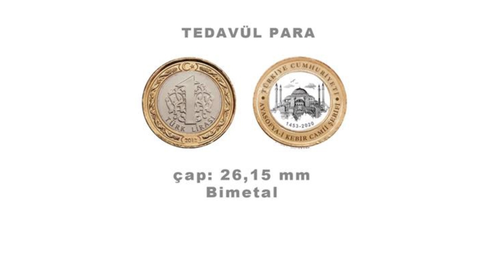 Darphaneden Ayasofya Hatıra Paraları