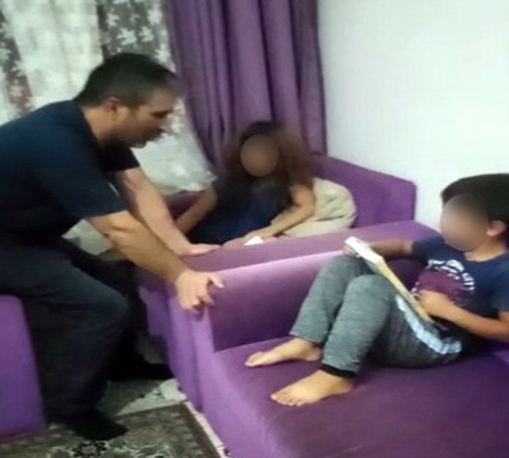 Dayakçı babanın yeni görüntüleri ortaya çıktı