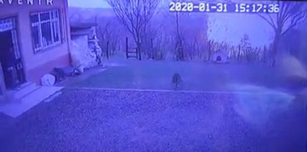 Dehşet anları saniye saniye kaydedildi