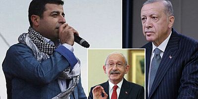 Demirtaş'ın Kılıçdaroğlu'na destek mesajında dikkat çeken detay! Sokağı provoke etti!