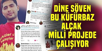 Deniz Kuvvetleri Komutanlığına iş yapan Kalkavan Grup çalışanı Deniz Furkan Talu Müslümanlara galiz küfürler etti