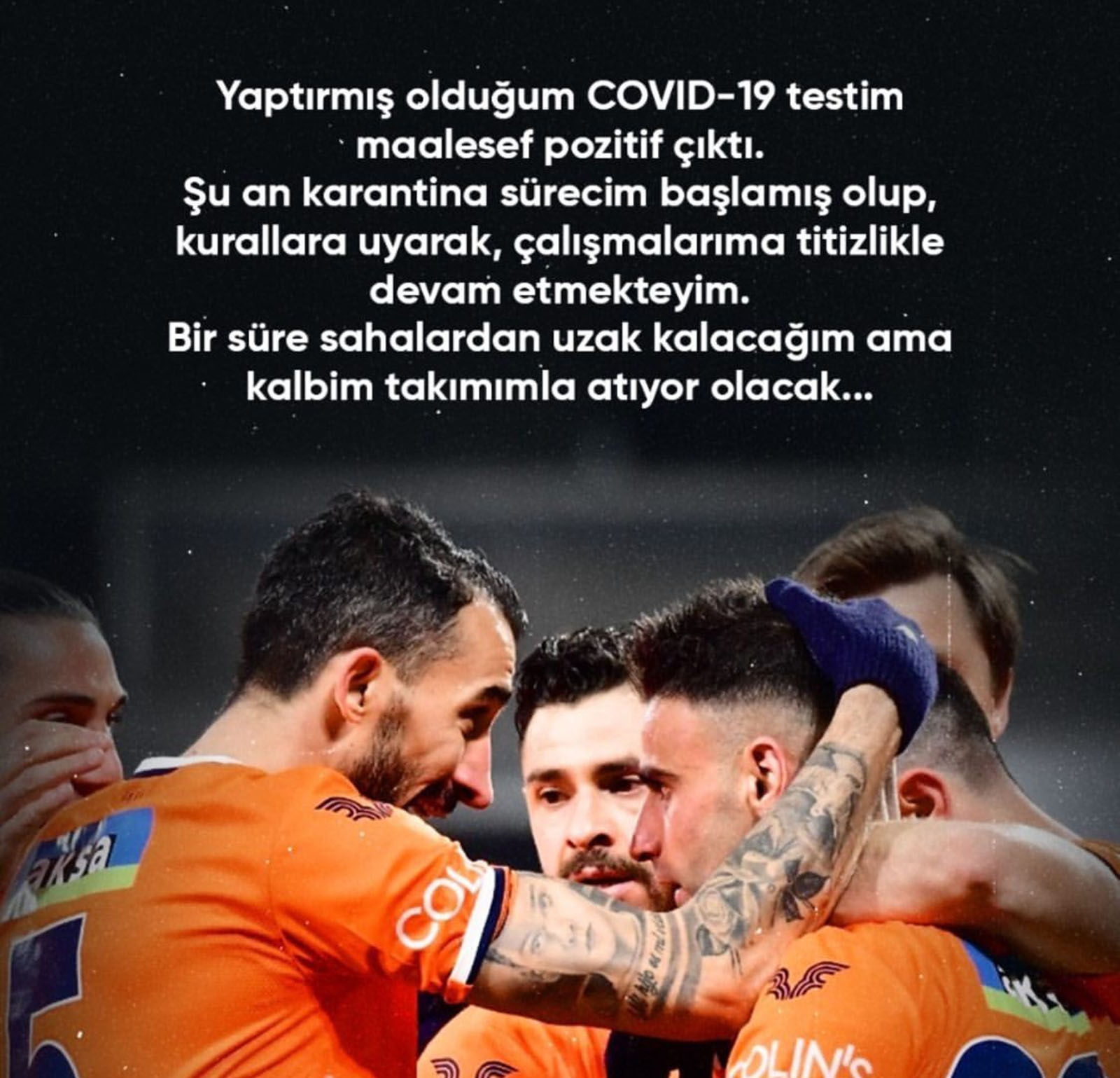 Deniz Türüç, korona virüs testinin pozitif çıktığını açıkladı