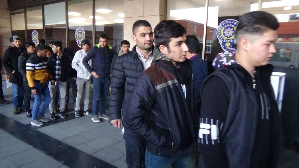 Denizlide Mültecilere Yönelik Operasyon: 65 Gözaltı